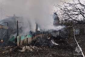 Многодетная семья из Башкирии лишилась дома в результате пожара