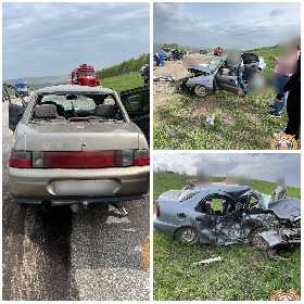 Двое взрослых и двое детей погибли в аварии в Башкирии