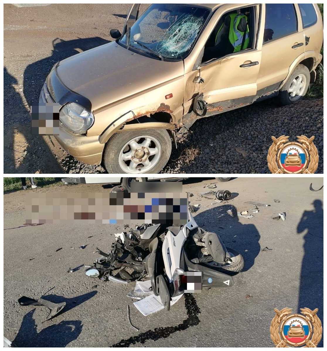 Под Уфой произошла смертельная авария с мотоциклистом