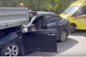 В Башкирии водитель погиб в результате опрокидывания автомобиля