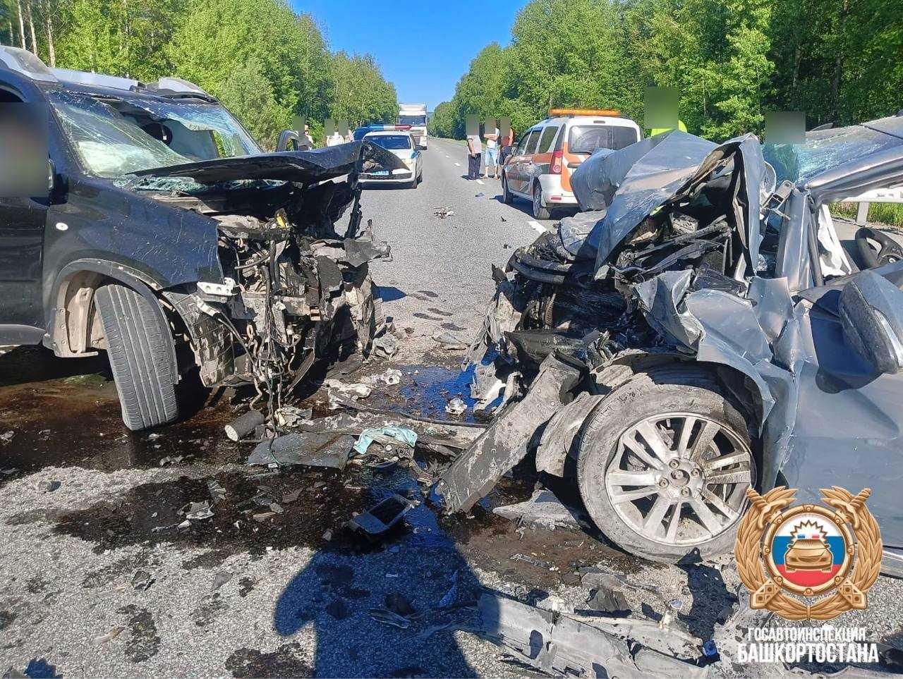 В Башкирии в дорожной аварии погибли 2 водителя | 02.06.2024 | Новости Уфы  - БезФормата