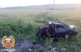 В Башкирии водитель «Шевроле Круз» влетел в электроопору, погиб пассажир