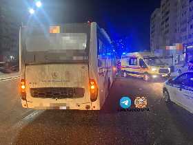 В Уфе автобус сбил пенсионера, перебегавшего дорогу в неположенном месте