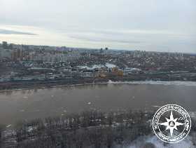 Уровень реки Белая в Уфе поднялся на 124 см за сутки — Башгидромет