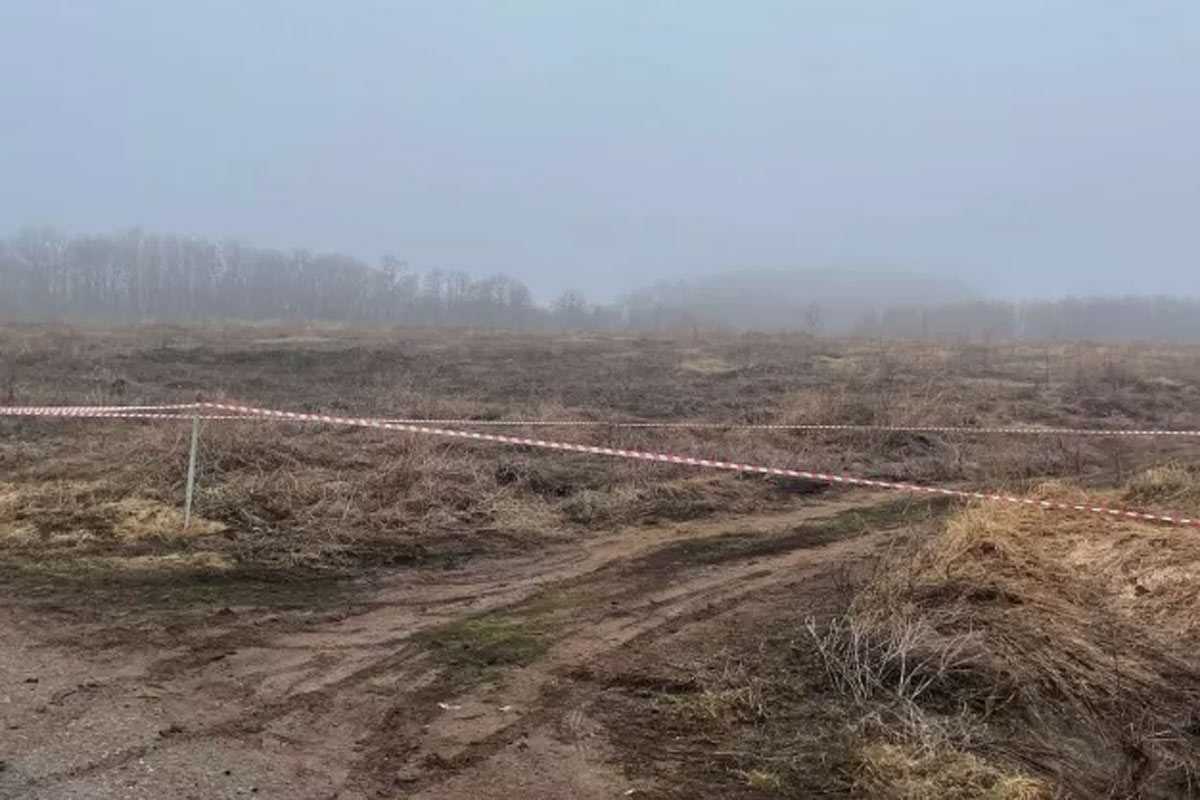 В Башкирии образовался карстовый провал недалеко от Благовещенска