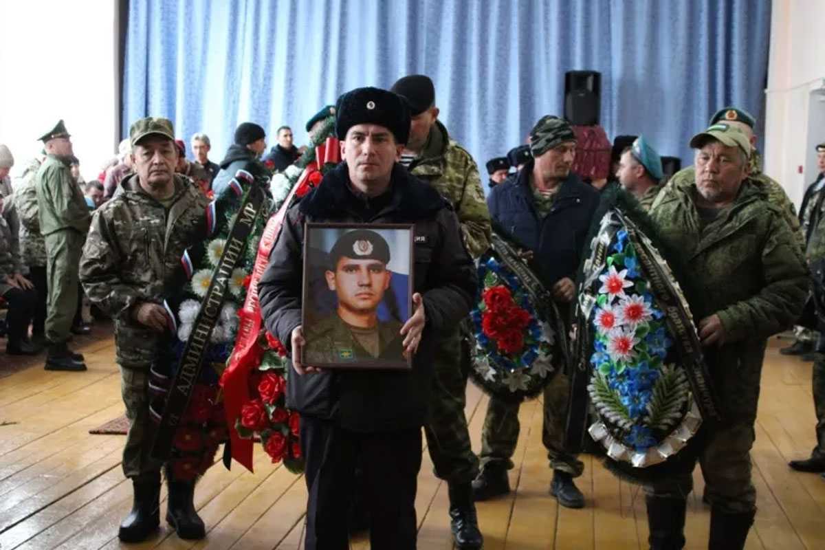 В Башкирии похоронили 21-летнего бойца, погибшего в боях за Курскую область
