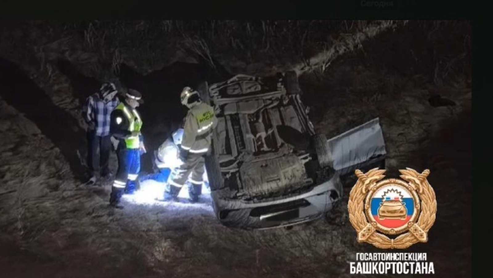 В Башкирии разбился водитель Соляриса