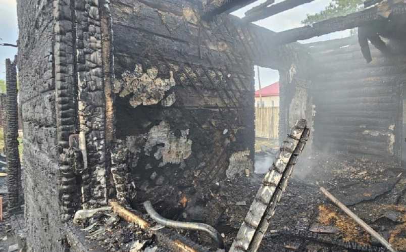 В Башкирии при пожаре в частном доме погиб 62-летний мужчина