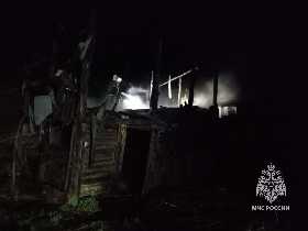 В Башкирии мужчина погиб при пожаре в сарае