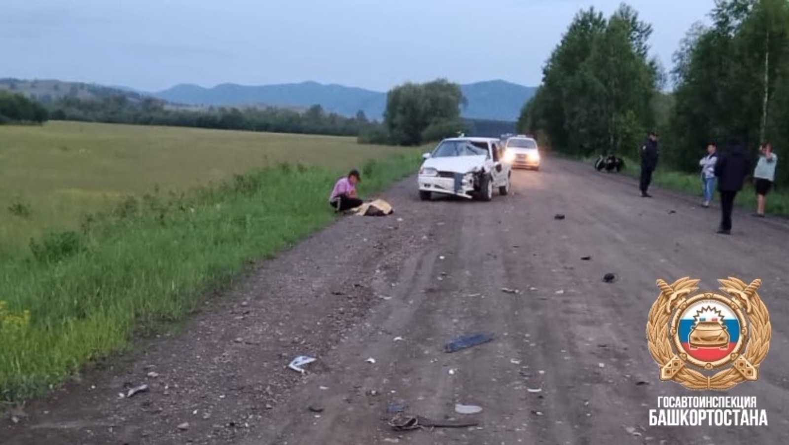 Школьник погиб в ДТП с пьяным водителем в Башкирии