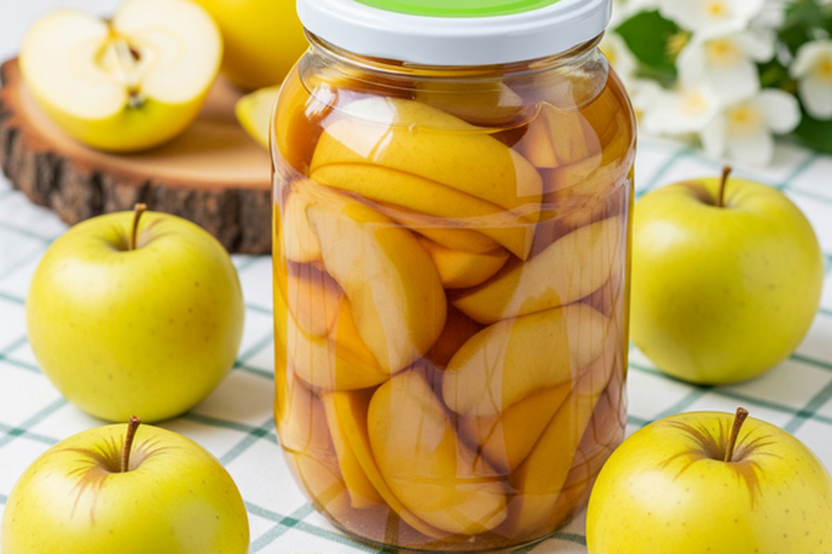 От таких яблочек не откажется никто: варенье не варю, а режу на дольки и закатываю в банки — пальчики оближешь