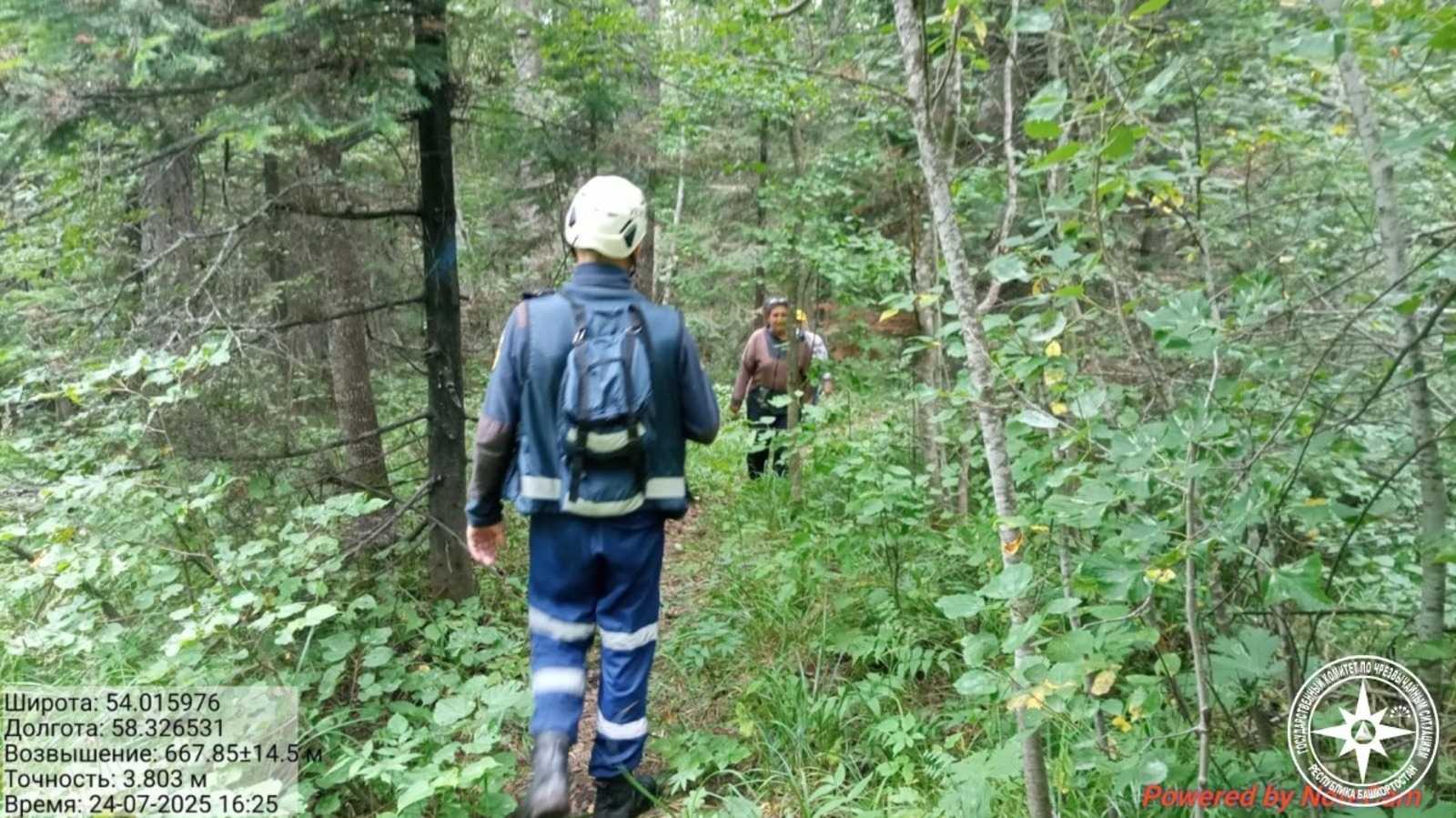 В Башкирии девять туристов с ребенком провели девять часов в лесу