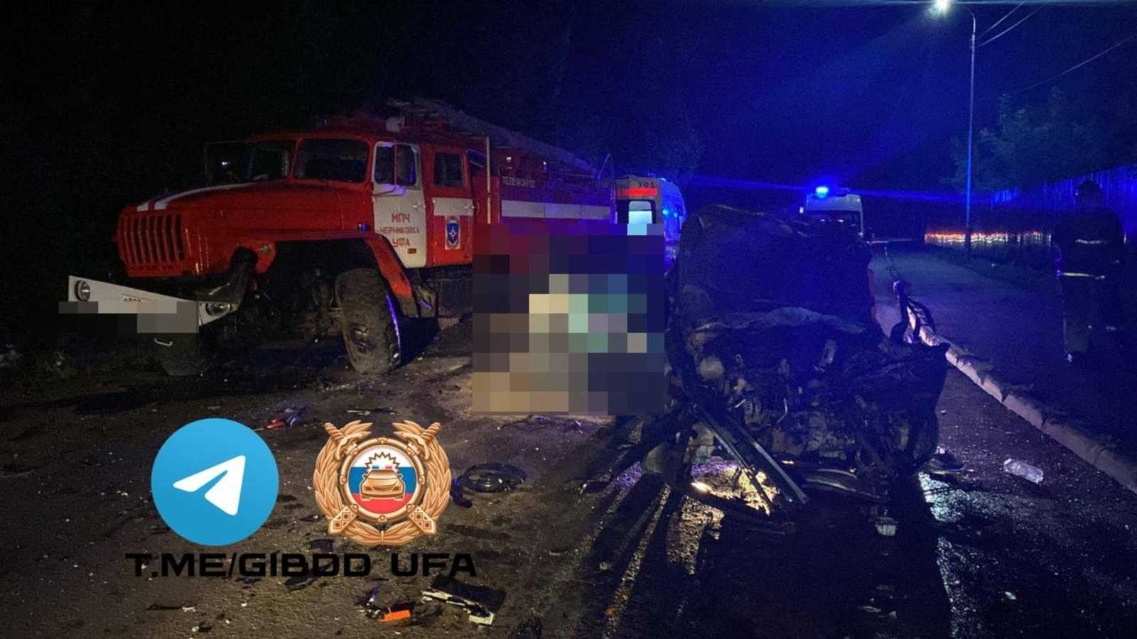 Девушка без прав на каршеринге врезалась в пожарную машину в Уфе