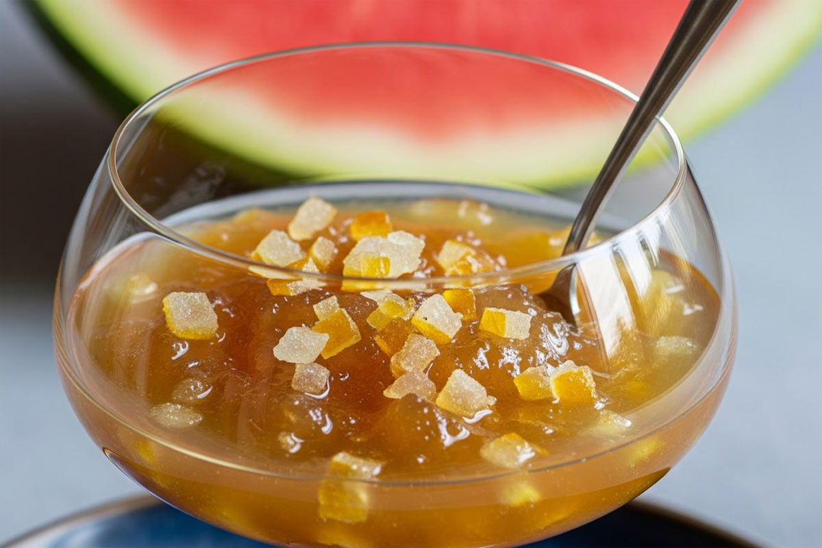 Никогда не выбрасывайте корки от арбуза: гости не поймут, из чего сделан необычный джем — нежность вкуса зашкаливает