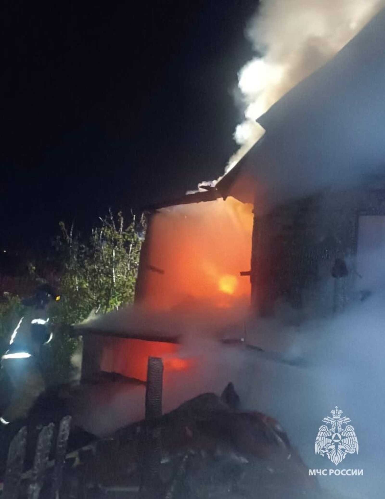 В Башкирии при пожаре в частном доме погиб 68-летний мужчина