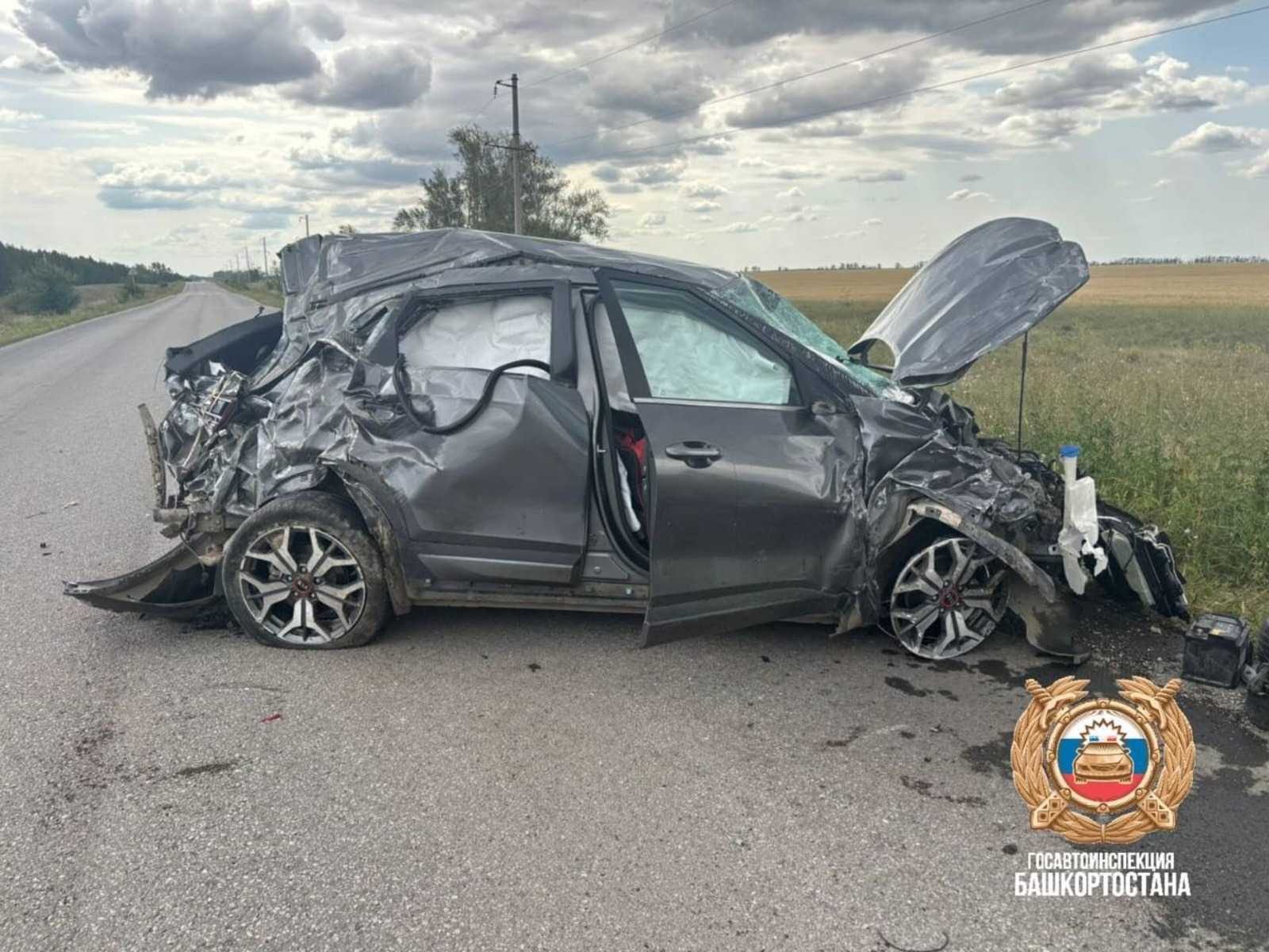 В Башкирии на трассе Сибай-Акъяр в ДТП погибла 80-летняя пассажирка