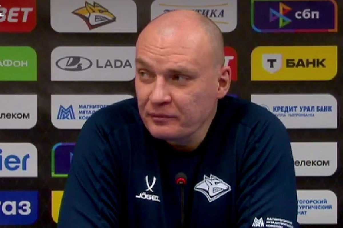 Разин раскритиковал игру «Металлурга» после разгрома от «Салавата Юлаева»