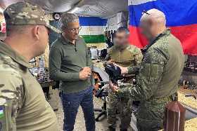 Бойцы полка «Башкортостан» попросили у Хабирова больше дронов