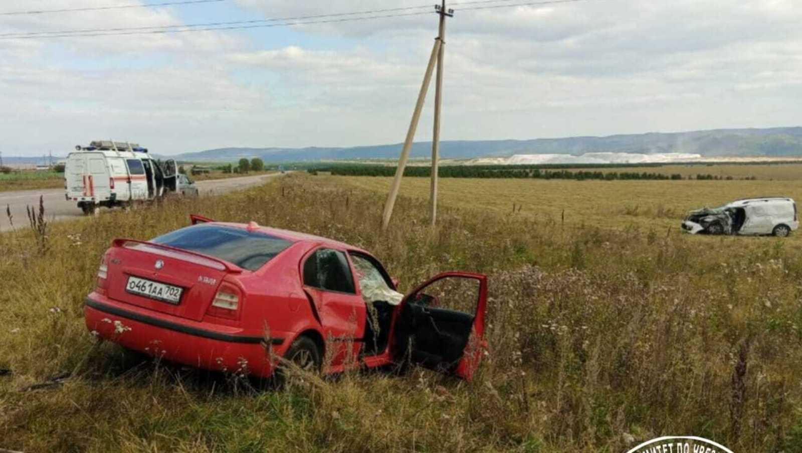 В ДТП под башкирским Белорецком погиб водитель