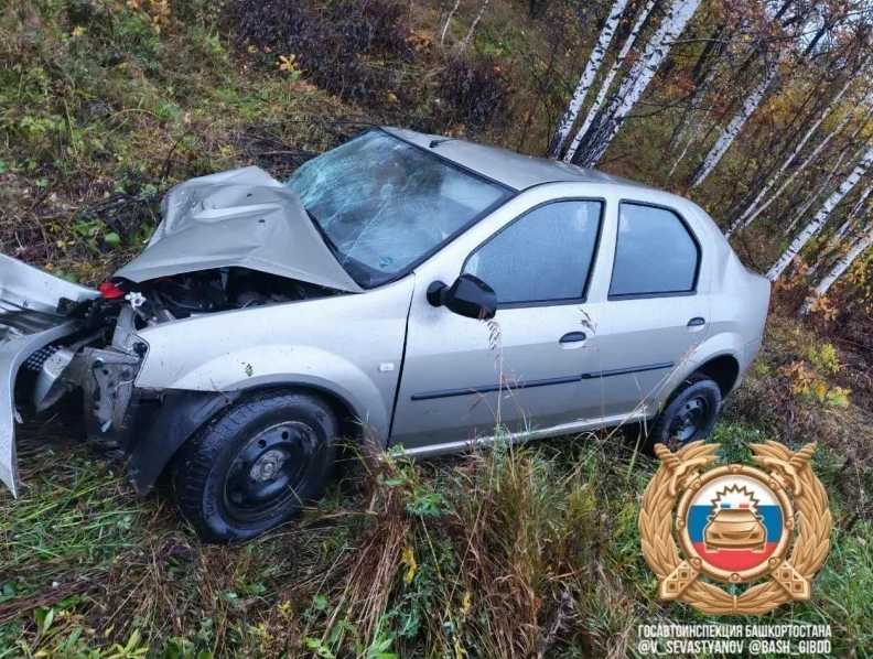 В Башкирии водитель выехал на встречную полосу: погибли двое