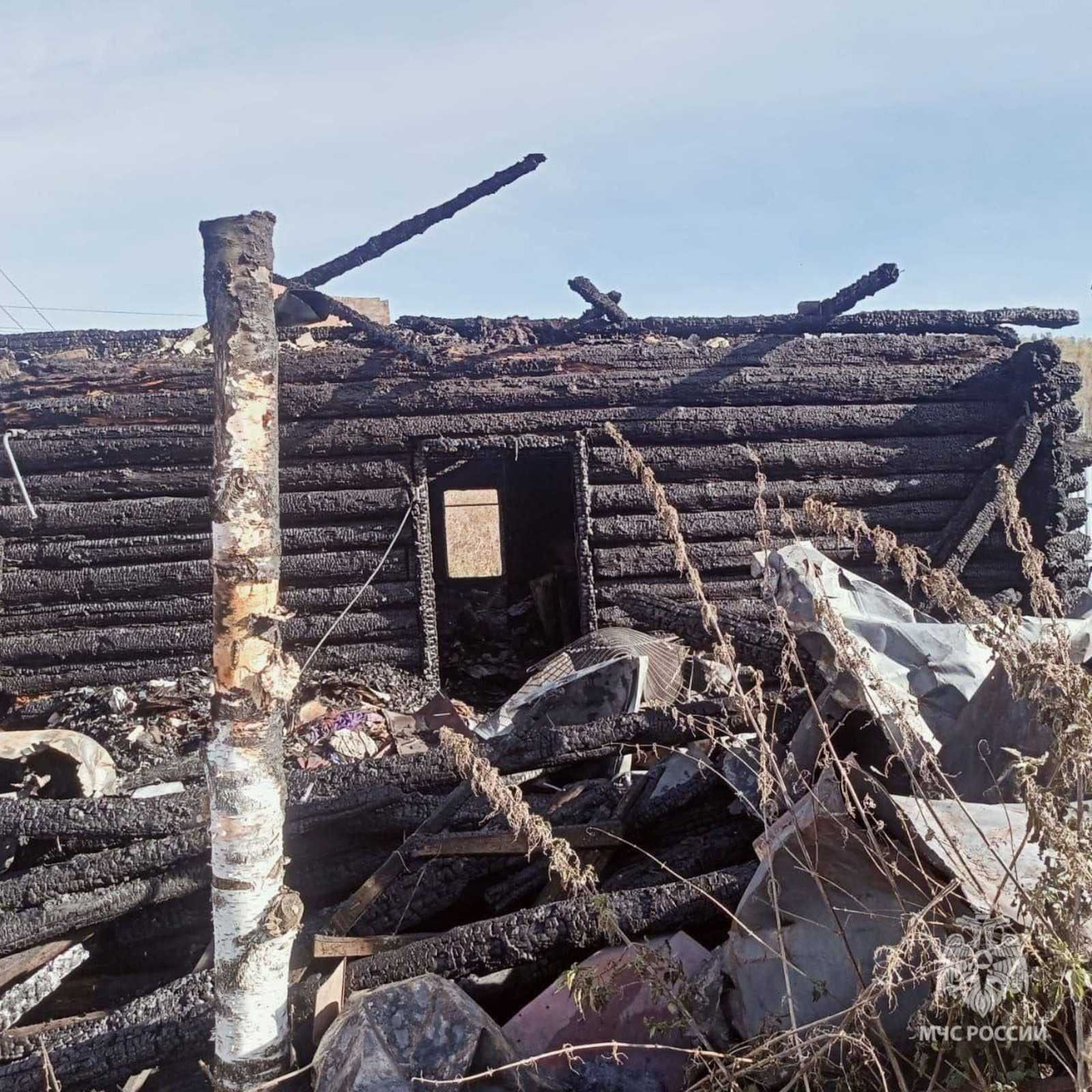 В Башкирии из-за неисправной печи в пожаре погибла 73-летняя женщина