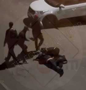 В Уфе на видео сняли групповое избиение мужчины