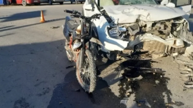 В Башкирии подросток на подаренном мотоцикле попал в жуткое ДТП
