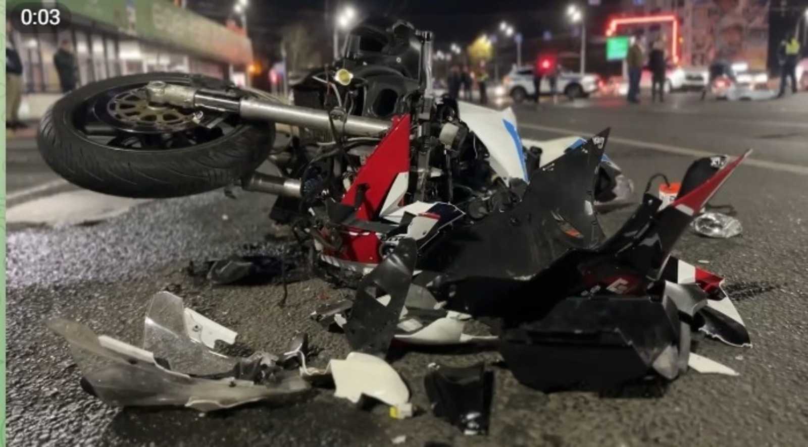 В Уфе в ДТП с мотоциклом погиб пешеход