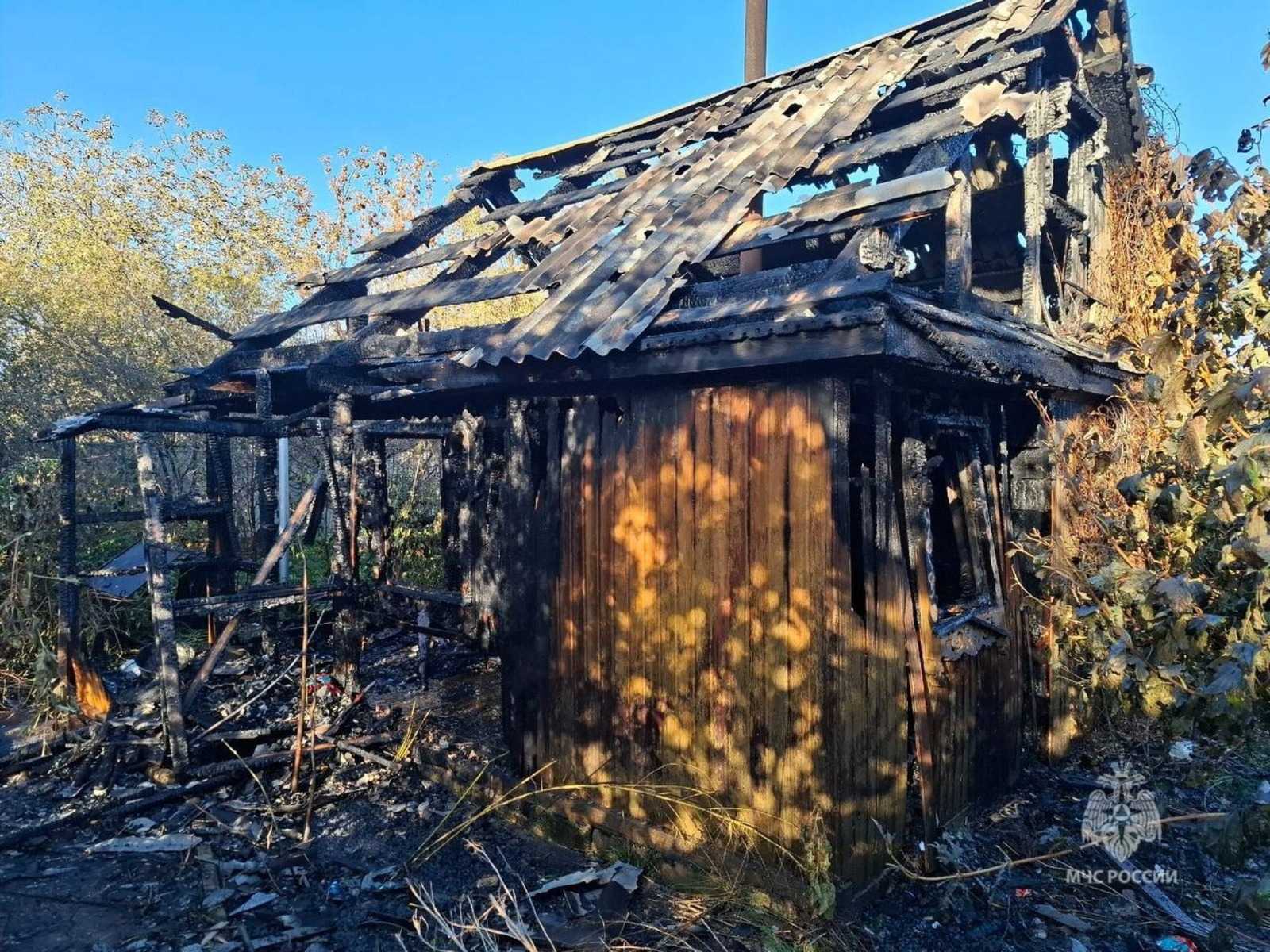 В Башкирии мужчина получил ожоги при пожаре в бане