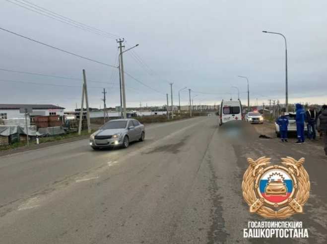 В Уфимском районе водитель насмерть сбил мужчину на пешеходном переходе