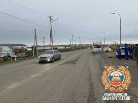 В Уфимском районе водитель насмерть сбил мужчину на пешеходном переходе