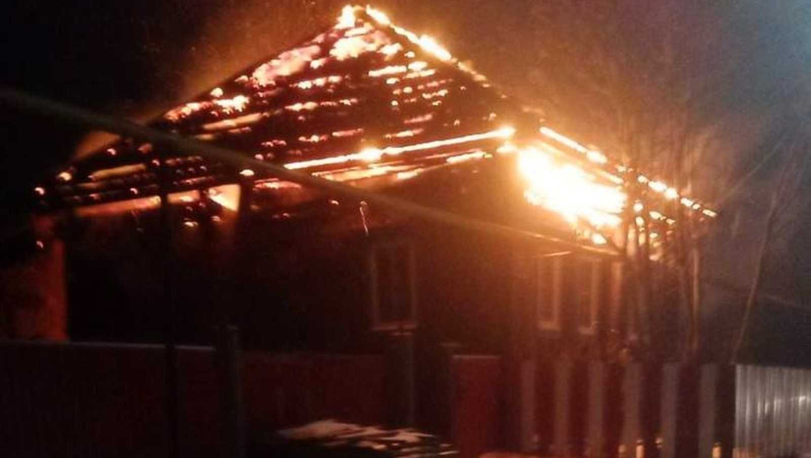 В Башкирии при пожаре в частном доме погибла женщина