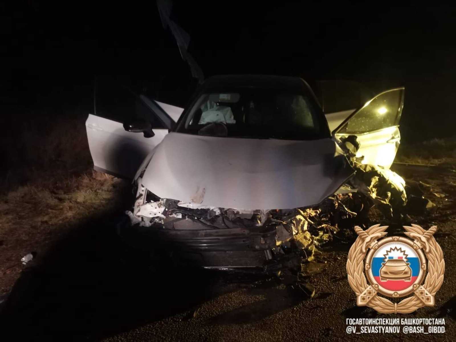 Два человека погибли в ДТП на трассе Стерлитамак — Стерлибашево в Башкирии