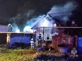 В Уфе при пожаре в частном доме погиб 65-летний мужчина