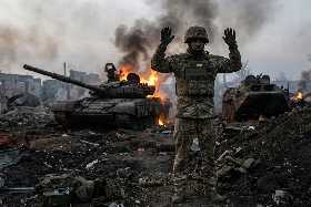 На колонну ВСУ хватило нескольких русских. Кадры из-под Покровска облетели весь интернет: "Чтобы выжить, надо большое везение"