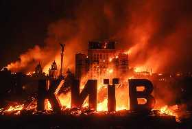 Всё, крышка: 64 "Кинжала" по Украине: крупную цель разнесли "Искандеры" на четвёртый день. "Медведи" жгут всё - от Киева до Одессы