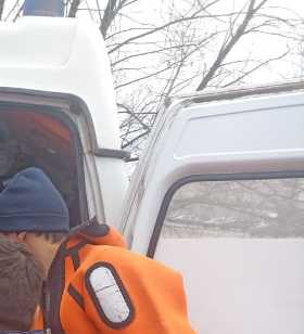 Под Уфой спасли мужчину, который упал в ручей