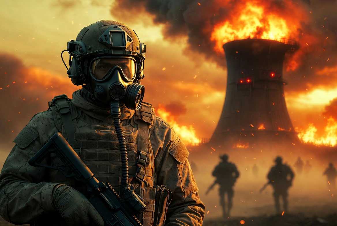 Вот и первый "ядерный удар": БПЛА с "грязной бомбой" устроили катастрофу на АЭС. Лондон ставит ультиматум. Тревога на базе атомных подлодок