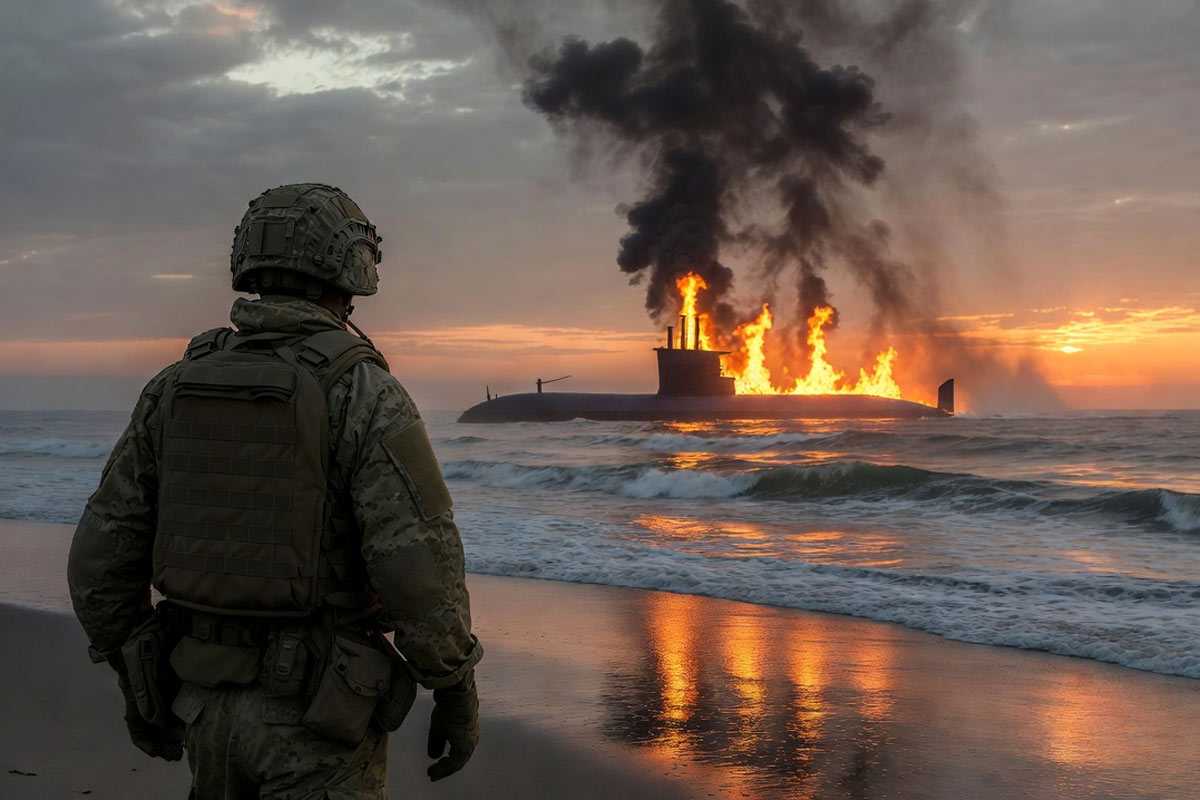 Подрыв русской подлодки "Варшавянка". В Киеве праздник. Неуместный: Царёв срочно внёс коррективы в заявление