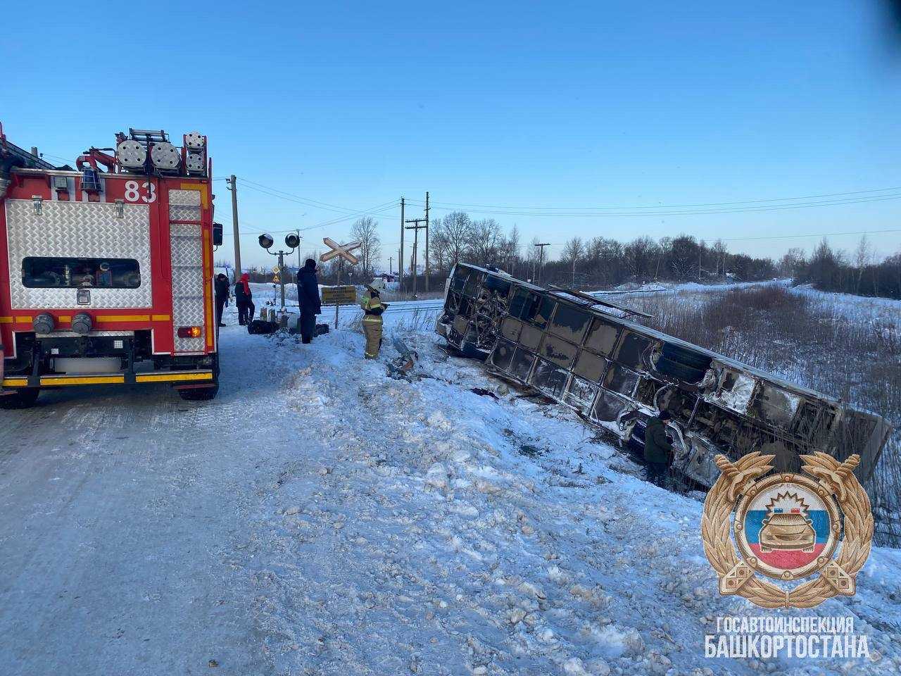 В Башкирии завели уголовное дело после ДТП с вахтовиками