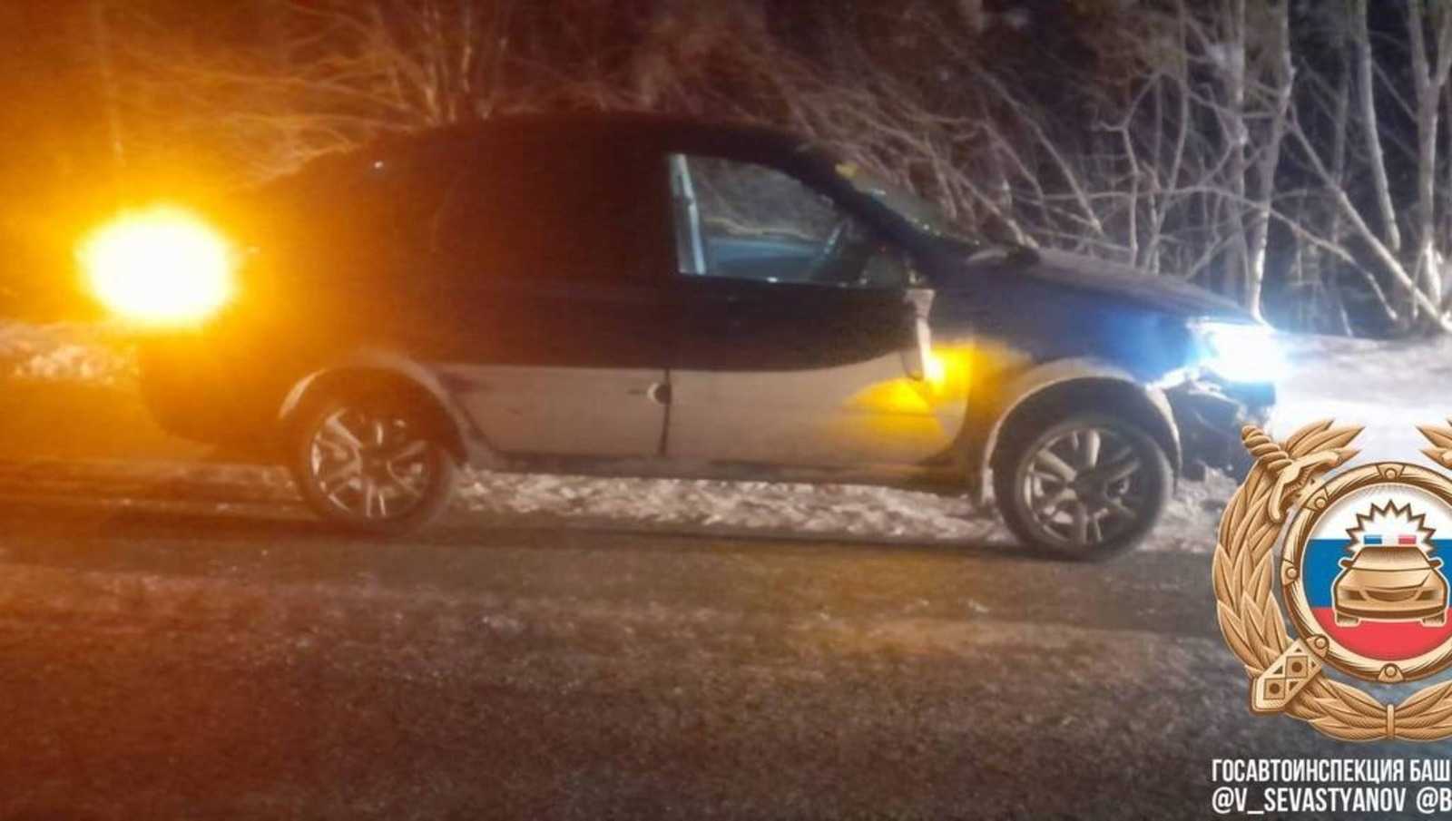 В Башкирии водитель «Гранты» сбил пешехода, стоявшего на дороге