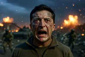 "Сделать больно миллионам украинцев": Зеленский заныл после мощнейшего удара возмездия