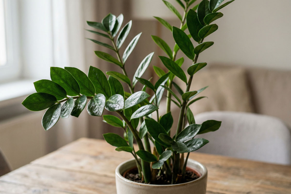 Цветовод дала 5 советов, как вырастить гиганта из замиокулькаса: зацветет даже лысый