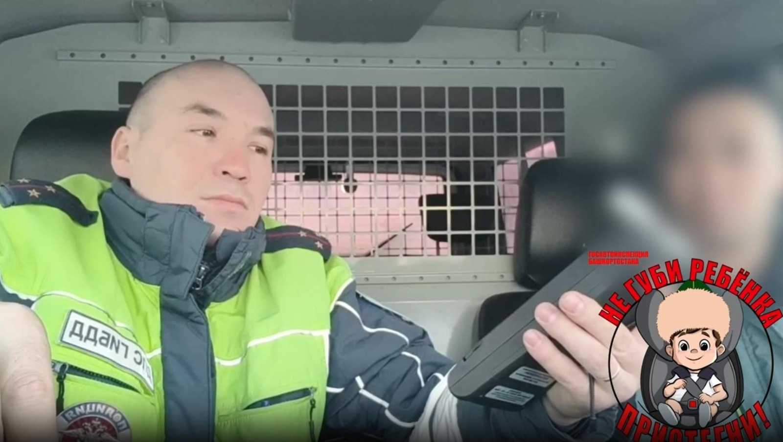 В Башкирии пьяный водитель «Нивы» вез женщину с ребенком на переднем сиденье