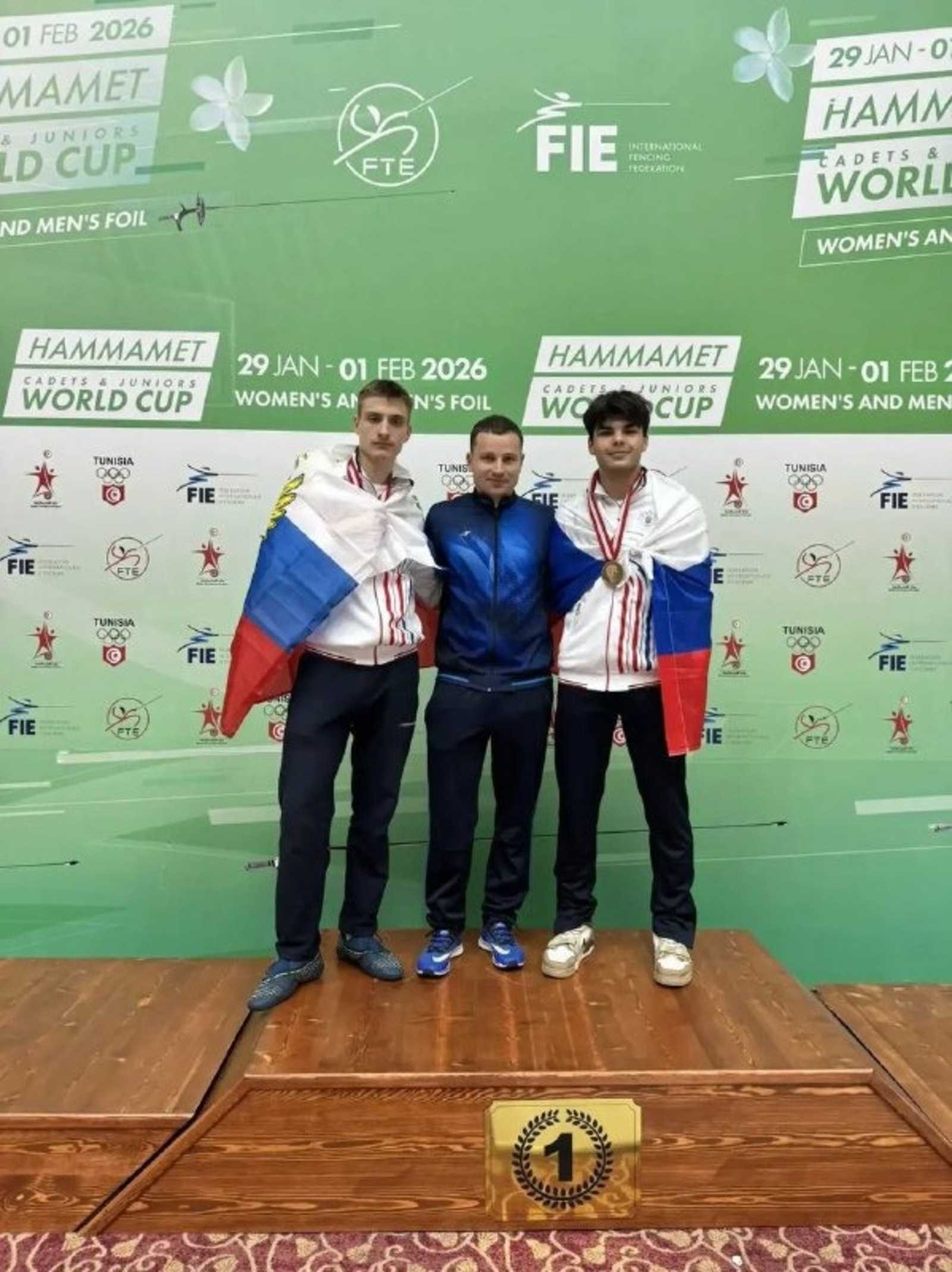 Рапиристы из Башкирии завоевали золото и серебро Кубка мира в Тунисе