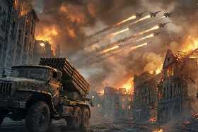 "Конец бесславного перемирия": Жесточайший удар по врагу. Цель – энергетика? На кадрах - ад. Украина призвала к миру в обмен на территории