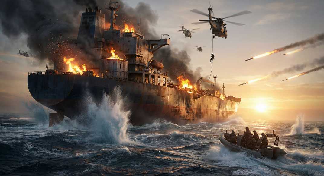 14 стран НАТО объявили охоту на российские танкеры: захваты судов в открытом море приобрели системный характер