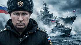 Началось. Флот России уже в Ла-Манше: Стармера остановили "Калибры". Потом полетели ИЛ-20. В Польше тревога. Британия отступила