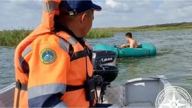 Спасатели в Башкирии обнаружили застрявшего на реке мужчину во время рейда