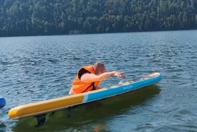 В Башкирии 58-летний мужчина упал с сапа на Павловском водохранилище